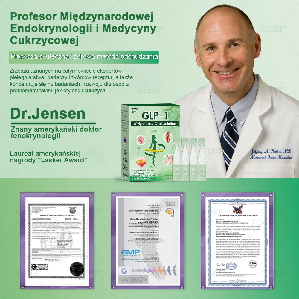 Polecane przez Mayo Clinic | Oficjalny sklep 👨⚕️𝑆𝑇𝐷𝐸𝐼® GLP-1 doustny roztwór na odchudzanie 💥 Otyłość, choroby układu krążenia, cukrzyca, bezdech senny, problemy ze stawami i inne