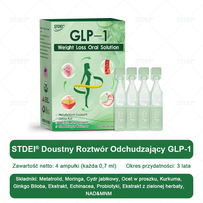 Polecane przez Mayo Clinic | Oficjalny sklep 👨‍⚕️𝑆𝑇𝐷𝐸𝐼® GLP-1 doustny roztwór na odchudzanie 💥 Otyłość, choroby układu krążenia, cukrzyca, bezdech senny, problemy ze stawami i inne